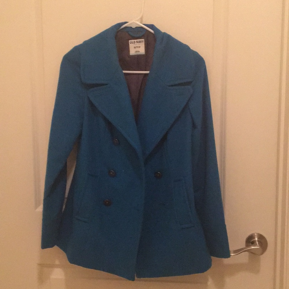 Beautiful turquoise coat XS